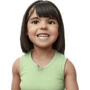 girl in sleeveless shirt outdoors sticker