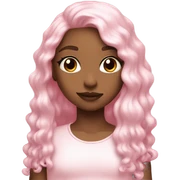 Aesthetic light pink sticker