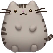 Pusheen plushie sticker