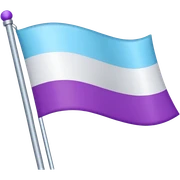 Flag demisexual sticker