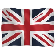 english flag sticker