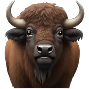 Bison ailé sticker