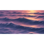 Ocean sunset  sticker