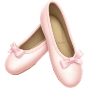 Pale pink ballet shoes sticker