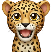 leopard sticker