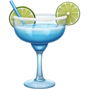 Blue Margarite  sticker