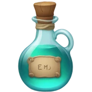 mermaid potion sticker