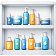 Skincare sticker