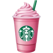 Starbucks pink sticker