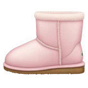 light pink uggs sticker
