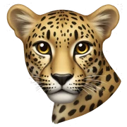 leopard sticker