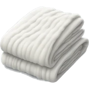 White  blanket winter sticker