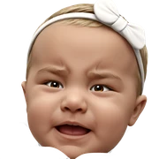 realistic male portrait of boy sticker