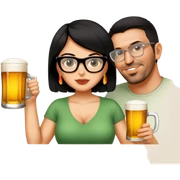 Cerveza Drinker sticker