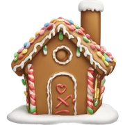 gingerbread house sticker