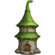 elf tower sticker