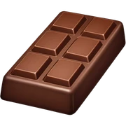 Chocolate sticker