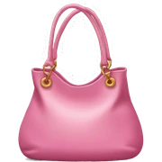 pink bag sticker