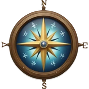 compass sticker