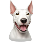 bull terrier sticker