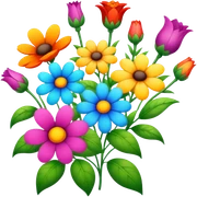 Flowers sticker