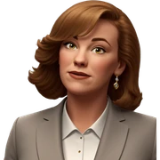 elegant girl in formal attire sticker