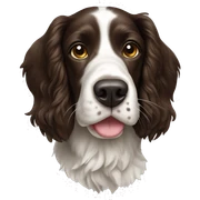 Springer spaniel sticker