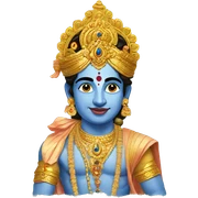 lord krishna sticker