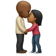Couple kissing  sticker