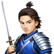 Steadfast Samurai sticker