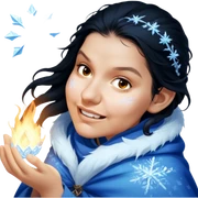 Frost Wizard sticker