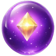 Crystal Magic Orb sticker