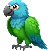 Parrot sticker