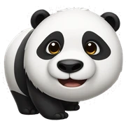 Panda sticker