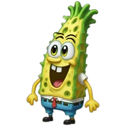 Spingebob sticker