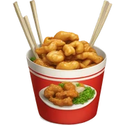 Chinese food sticker