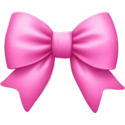 Pink bow  sticker