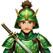 Emerald Samurai sticker