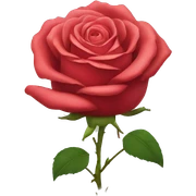 Rose sticker
