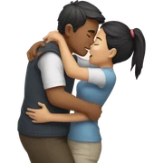 Hug kiss asia sticker