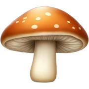 Mushroom sticker