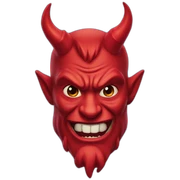 Devil sticker