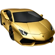 gold lamborghini sticker
