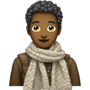 Scarf sticker
