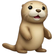 sea otter doll  sticker