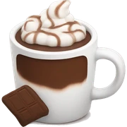 hot chocolate sticker