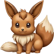 Eevee from pokemon  sticker