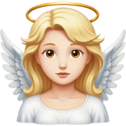 Angel sticker