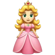 Princess peach sticker