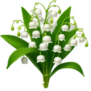Lily of the valley sticker